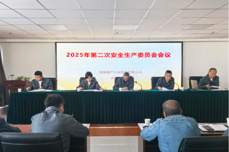 工投公司召開(kāi)2025年第二次安全生產(chǎn)委員會(huì)會(huì)議