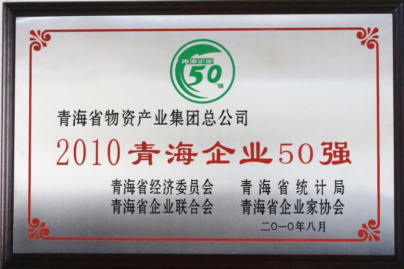 2010青海企業(yè)50強